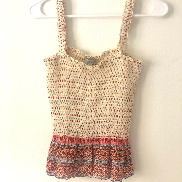 NWT Patrons of Peace Smocked Cami - Picture 3 of 6